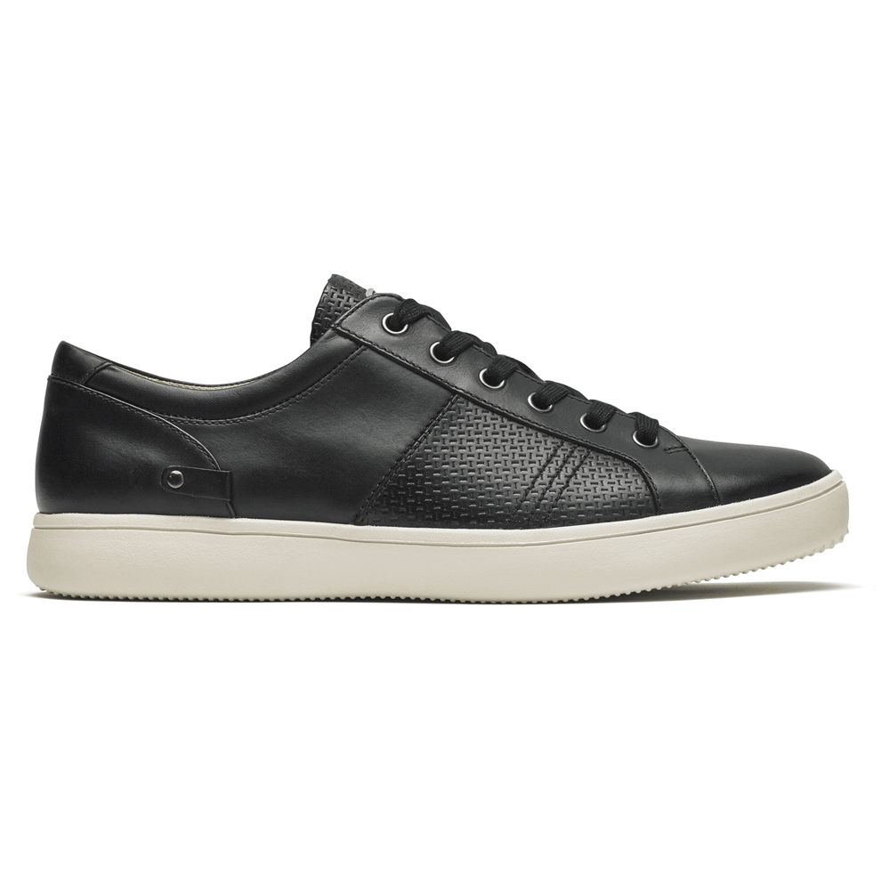 Tenis Rockport Homem Pretas - Colle Tie - 07645KFVU